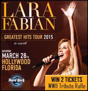 Lara Fabian Concert Ticket Raffle 1