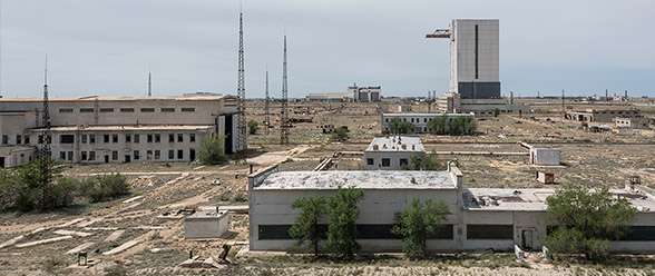 View of Baikonur Cosmodrome Bob Thissen