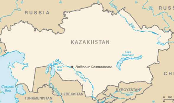 baikonur-map-kazakhstan
